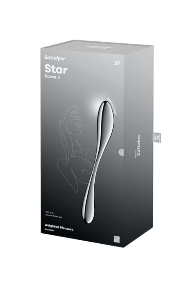 Double-Ended Steel Dildo - Star Force 3