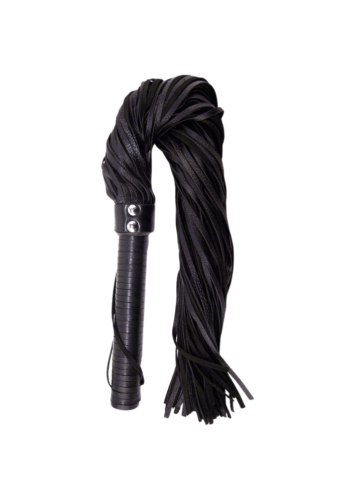 Flogger with Handle - Leather