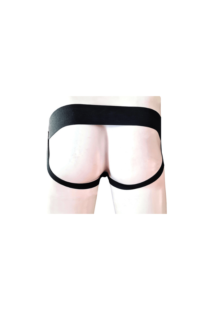 Jockstrap met Ritsopening - Leer