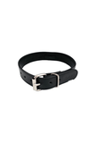 Studded Submission Collar with Ring - Leather