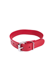 Studded Submission Collar with Ring - Leather