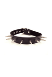 Spiked Submission Collar - Leather