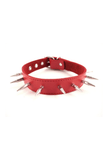 Spiked Submission Collar - Leather