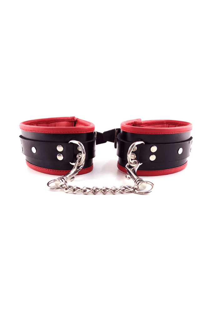 Padded Ankle Cuffs - Leather