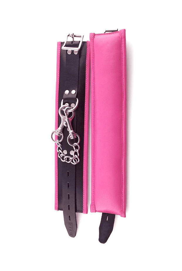 Manette per Caviglie Imbottite - Cuoio