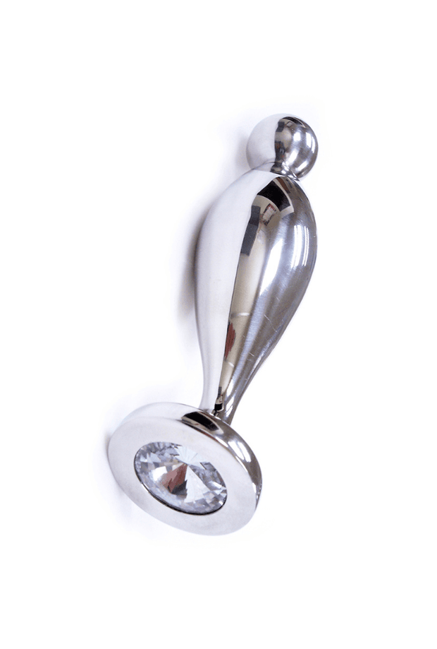 Plug Anal Fish Tail con Joyas - Acero
