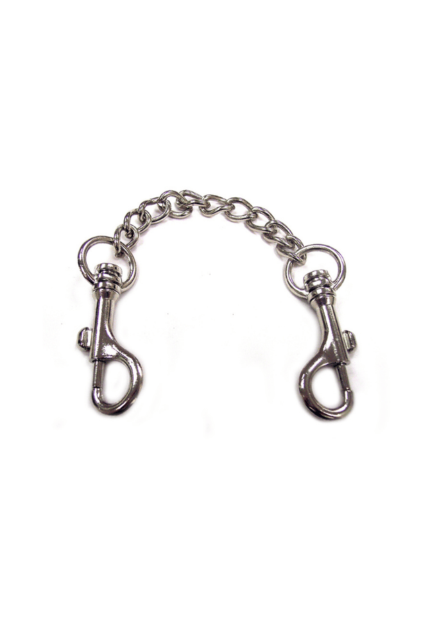 Cadena con Ganchos de Doble Mosquetón - Acero