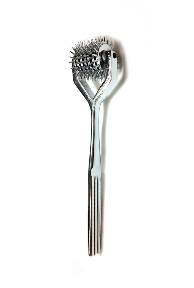Wartenberg Pinwheel 7-Wheel Roller - Steel