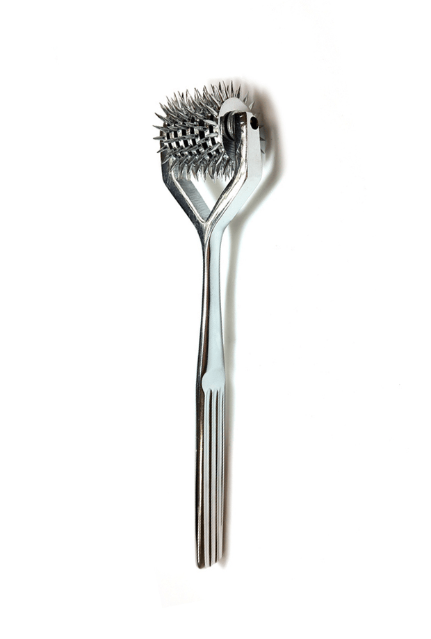 Rueda de Wartenberg Pinwheel de 7 ruedas - Acero