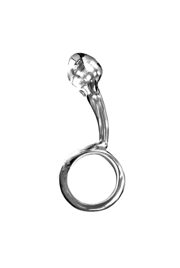 Plug Anal con Anillo de Extracción - Acero