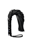 Short Flogger - Studded Leather