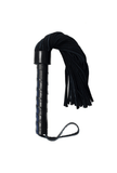 Short Suede Flogger - Leather Handle