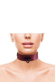Leather Submission Collar - Anaconda
