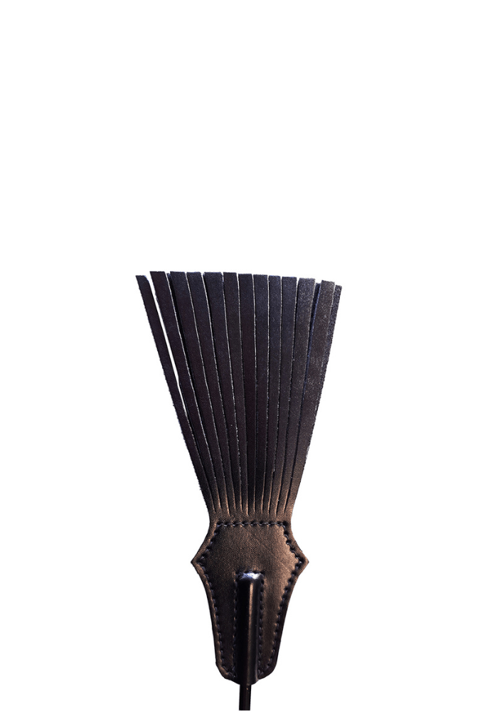 Fringe Crop - Leather