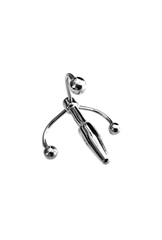Crown Urethral Plug - Steel