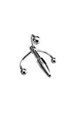 Crown Urethral Plug - Steel