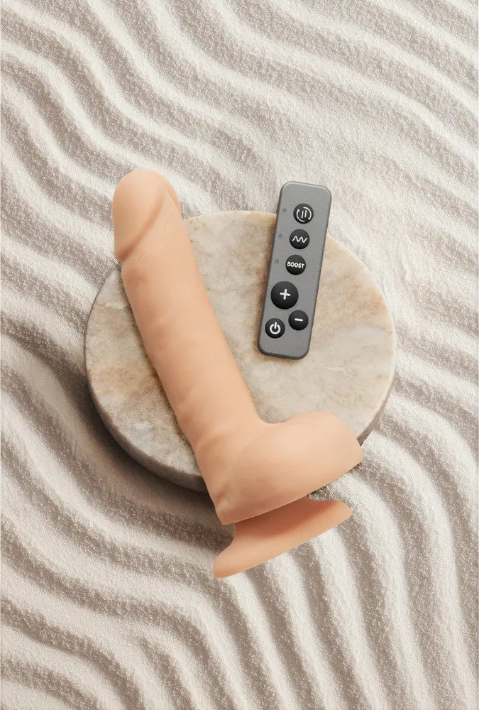 Dildo - Realistic Rotating & Vibrating Remote-Controlled