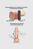 Dildo - Realistic Rotating & Vibrating Remote-Controlled