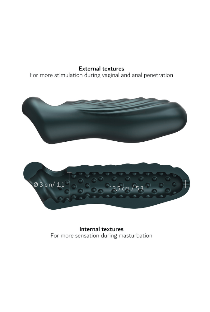 2-in-1 Masturbator and Sleeve - Ryzer Max