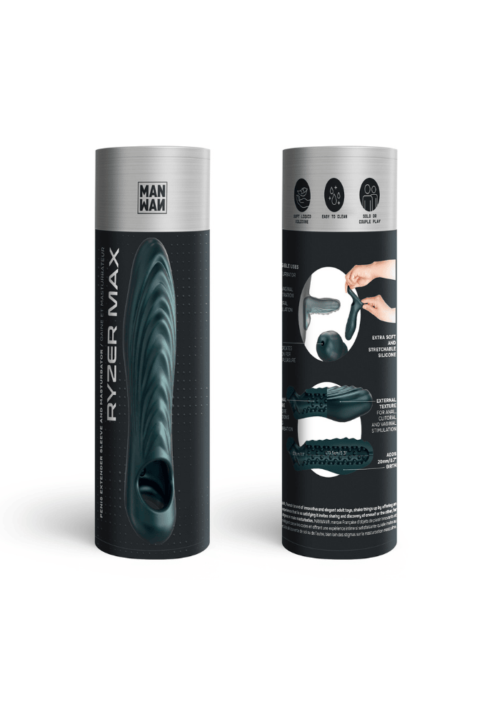 2-in-1 Masturbator and Sleeve - Ryzer Max