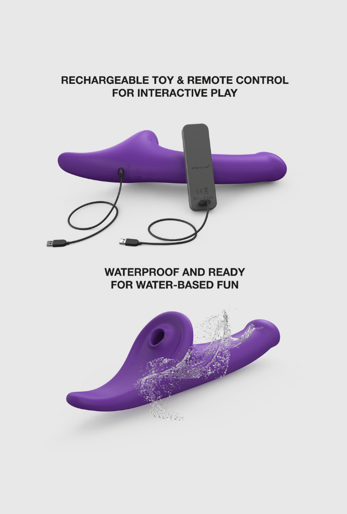 Dildo Semi-Réaliste Télécommandé - Multi Orgasm