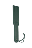 Mossy Chic Paddle - Green Leather