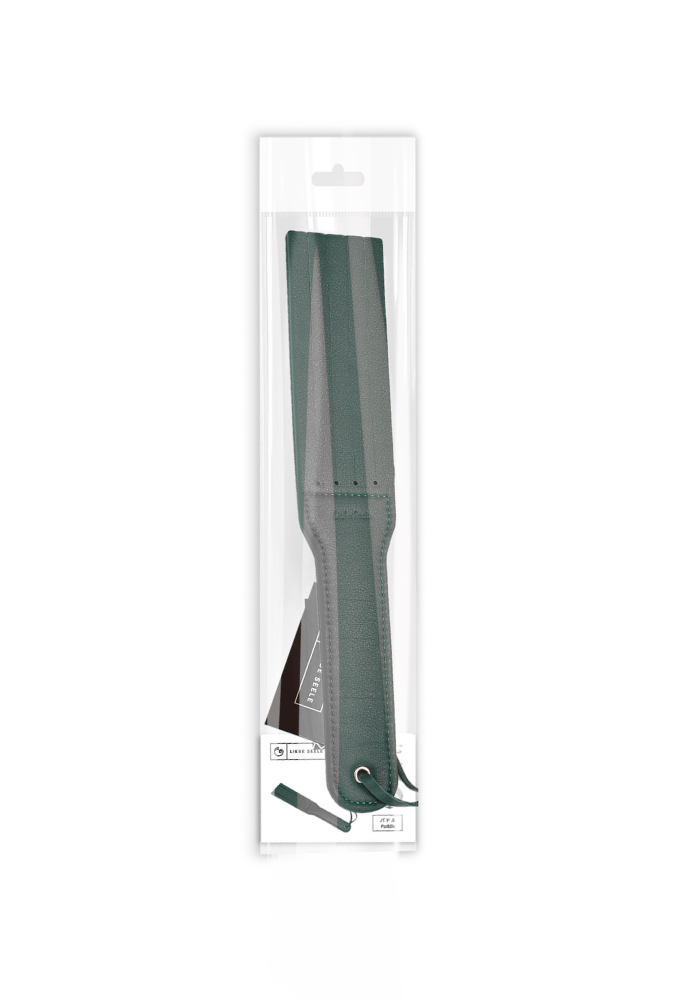 Mossy Chic Paddle - Green Leather