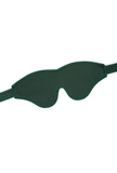 Mossy Chic Mask - Green Leather