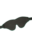 Mossy Chic Mask - Green Leather