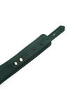 Submission Collar with Lead Mossy Chic - Green Leather