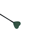 Mossy Chic Crop - Green Leather