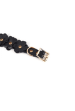 Leather Wrist Handcuffs - Flower Rhythm