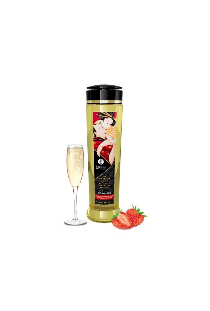 Prickelnder Erdbeerwein