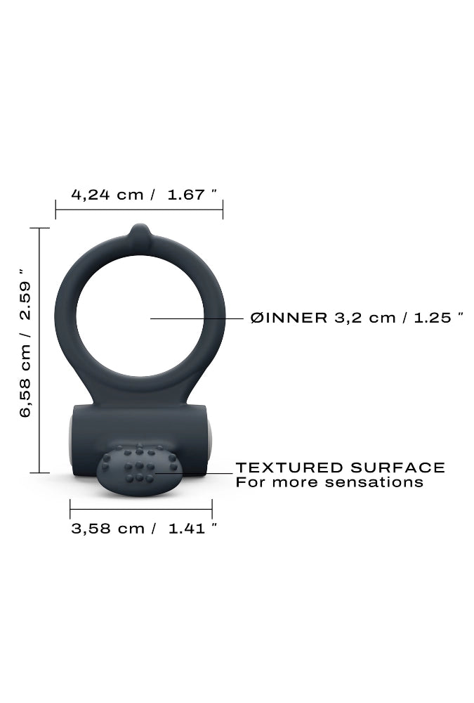 Cockring vibrante - Power Clit Vibrating Ring