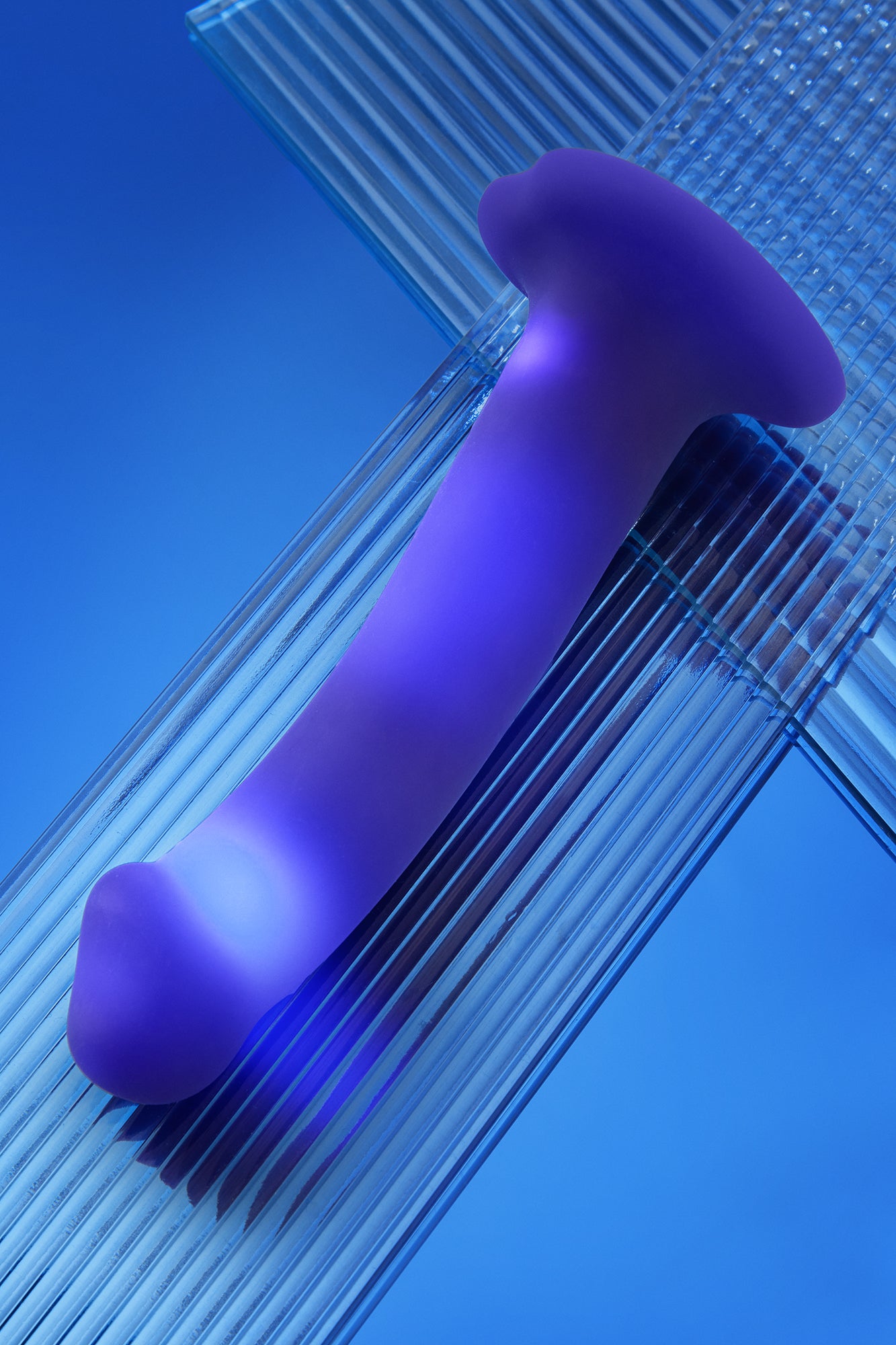 Semi-realistischer LED-Dildo - Glow LED Dildo