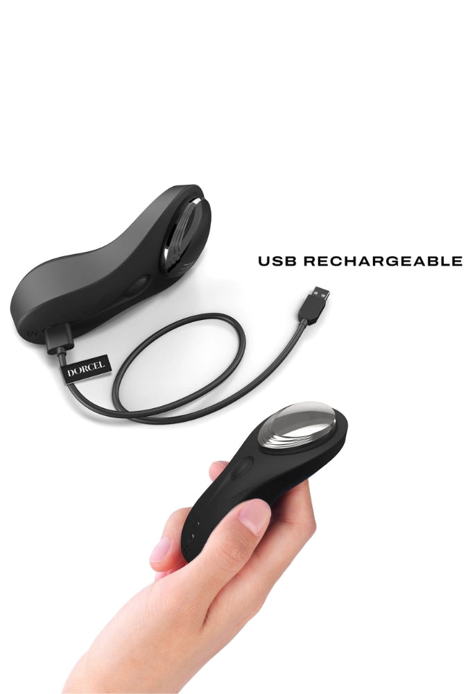 NU - Stimulateur clitoridien pour culotte - Discreet Vibe + avec télécommande