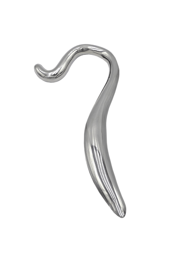 Dildo Courbé Creux – Acier