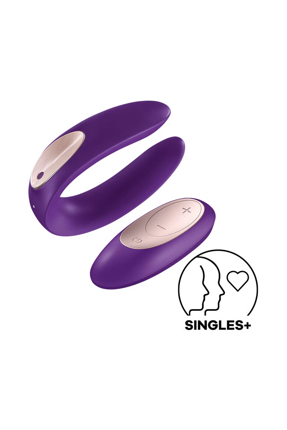 Couples Vibrator - Double Plus Remote-Controlled