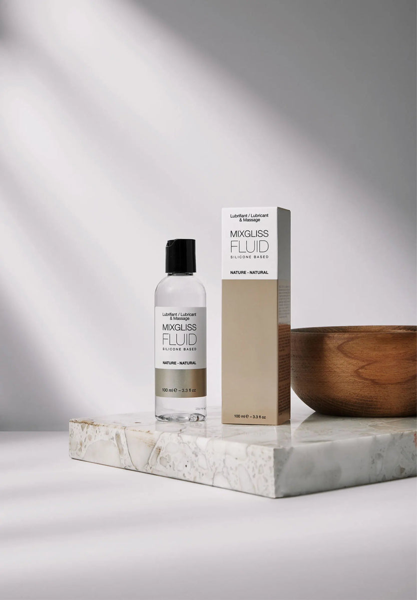 2-in-1 Lubricant & Massage Fluid - Mixgliss Silicone Nature