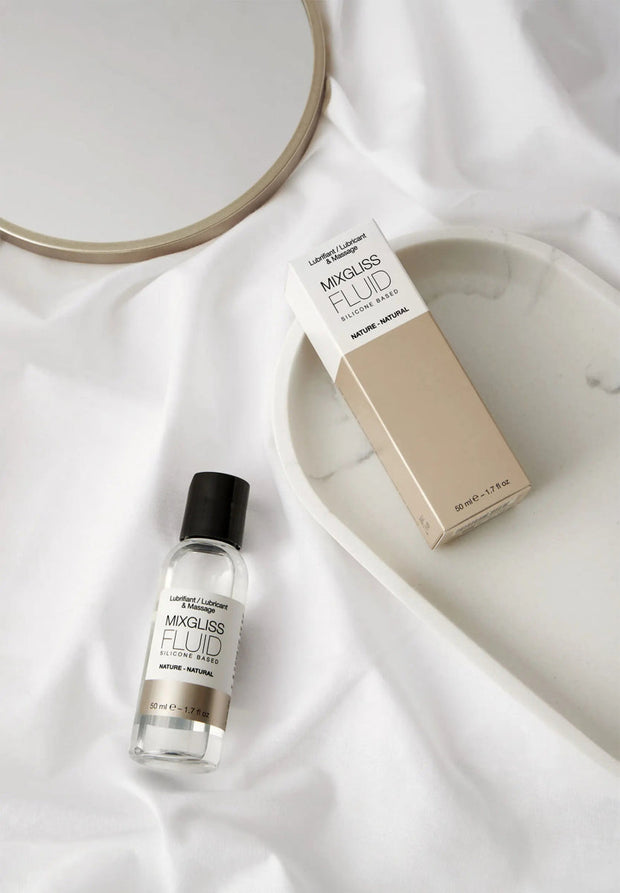 Fluido 2 en 1 Lubricante & Masaje - Mixgliss Silicone Nature