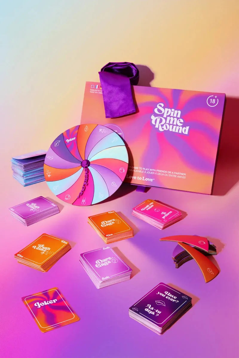 Gesellschaftsspiel für Erwachsene - Spin Me 'Round