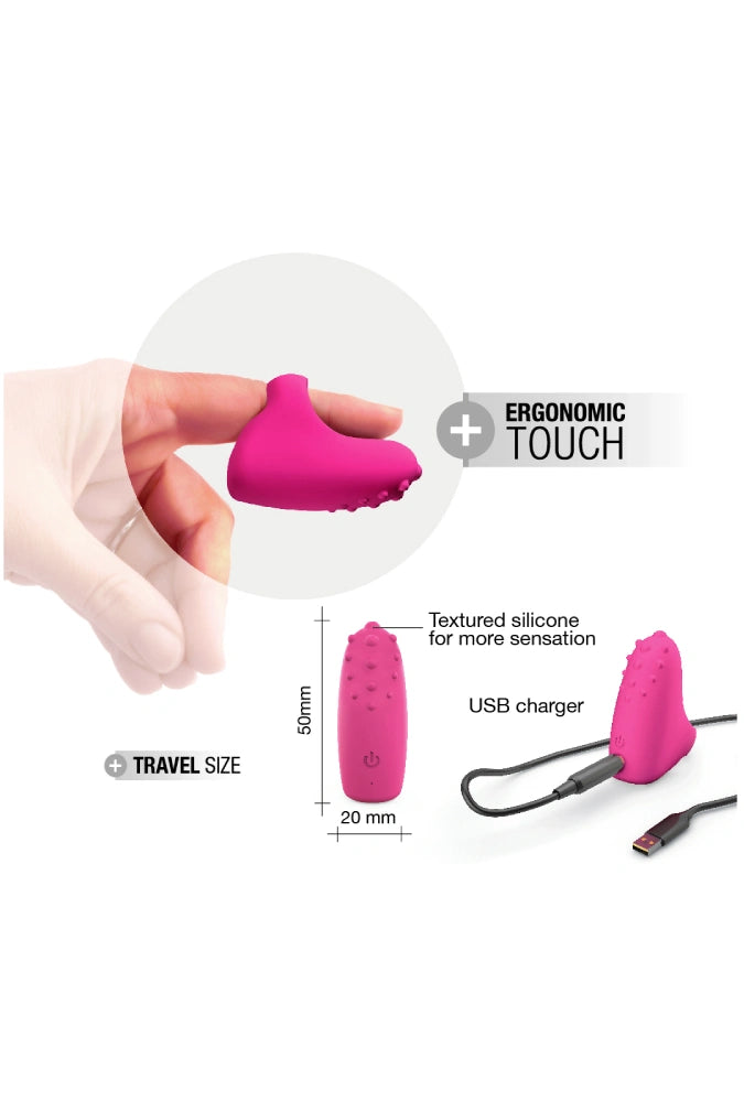 Stimulateur clitoridien à doigt - Magic Finger rechargeable