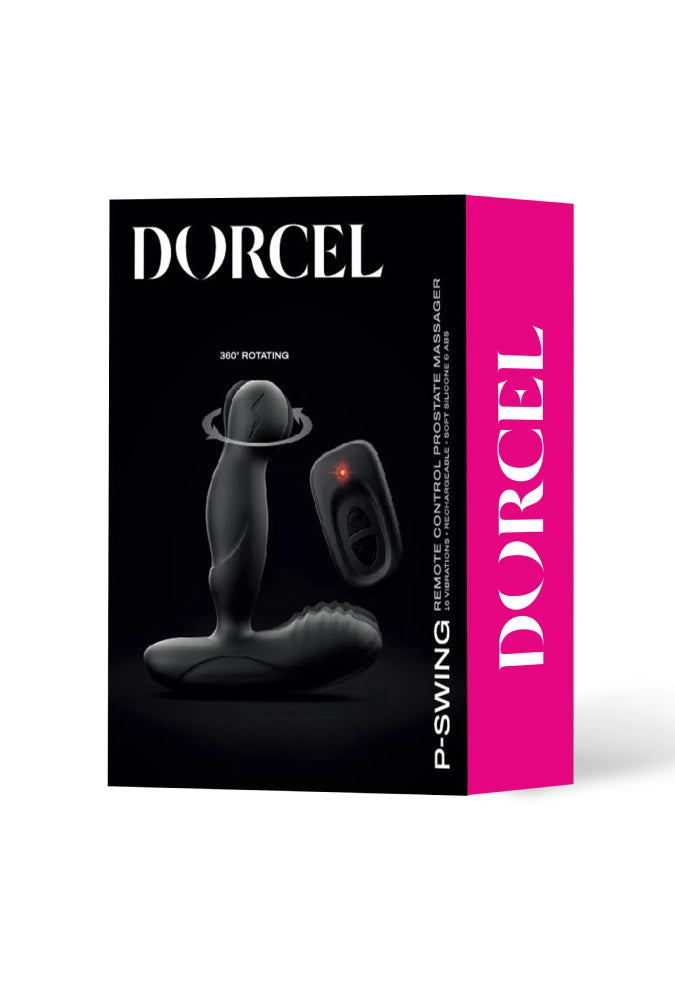 Stimulateur de prostate rotatif chauffant - P-Swing