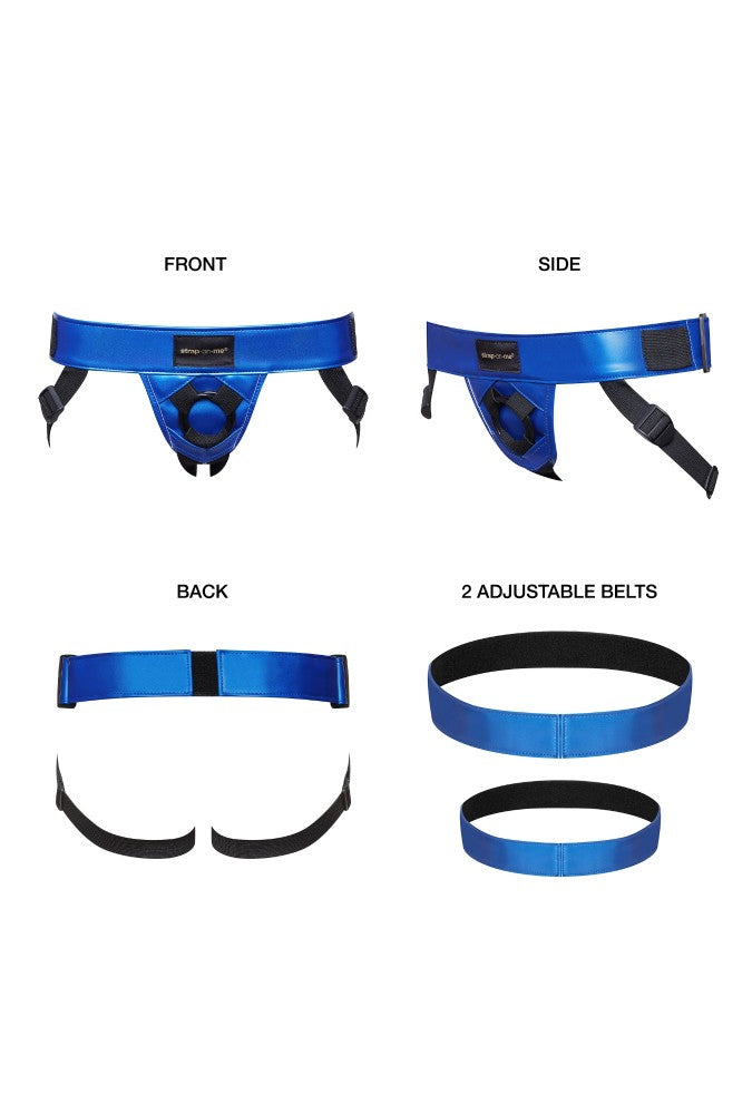 Metallic blue
