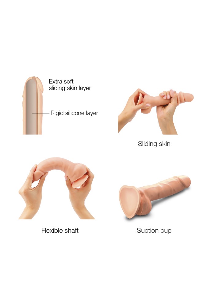 Dildo - Sliding skin Realistic