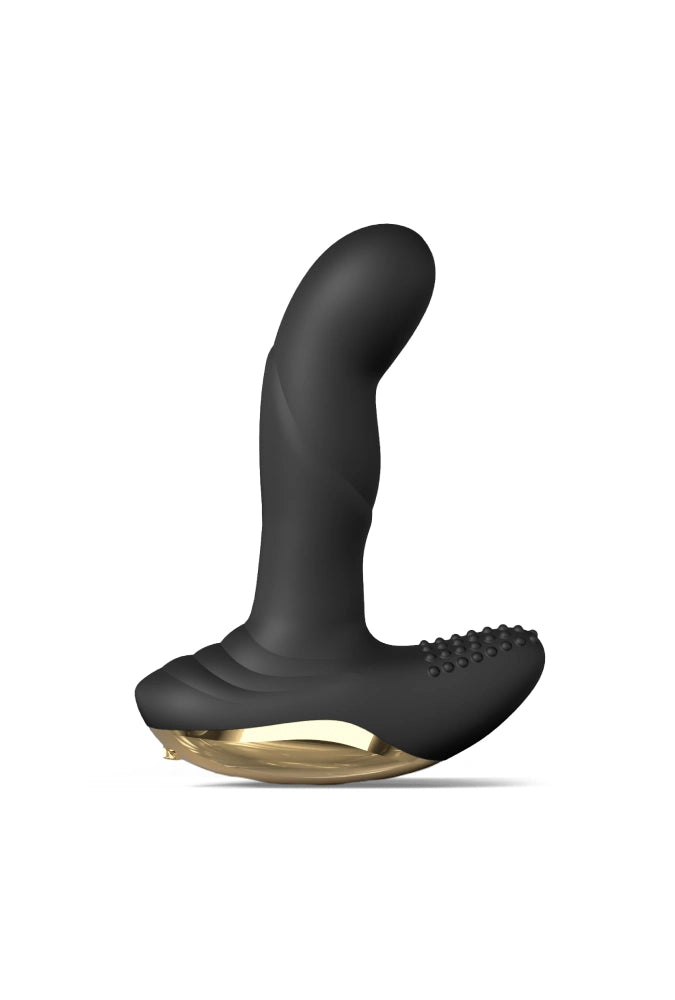 Vibromasseur 2 en 1 anal et vaginal chauffant - P-Finger