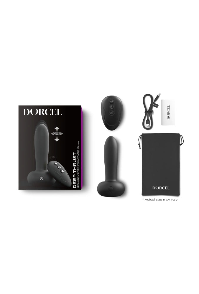 Vibromasseur va-et-vient vaginal et anal - Deep Thrust