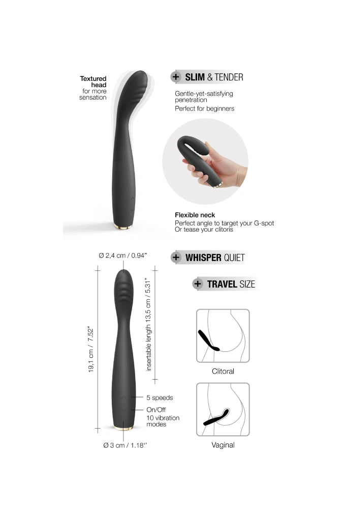 Vivromasseur point G - G-SLIM