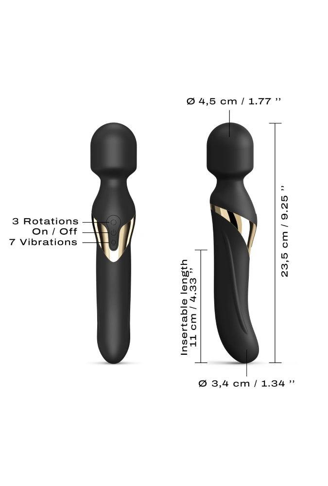 Wand vibratore - Dual Orgasms