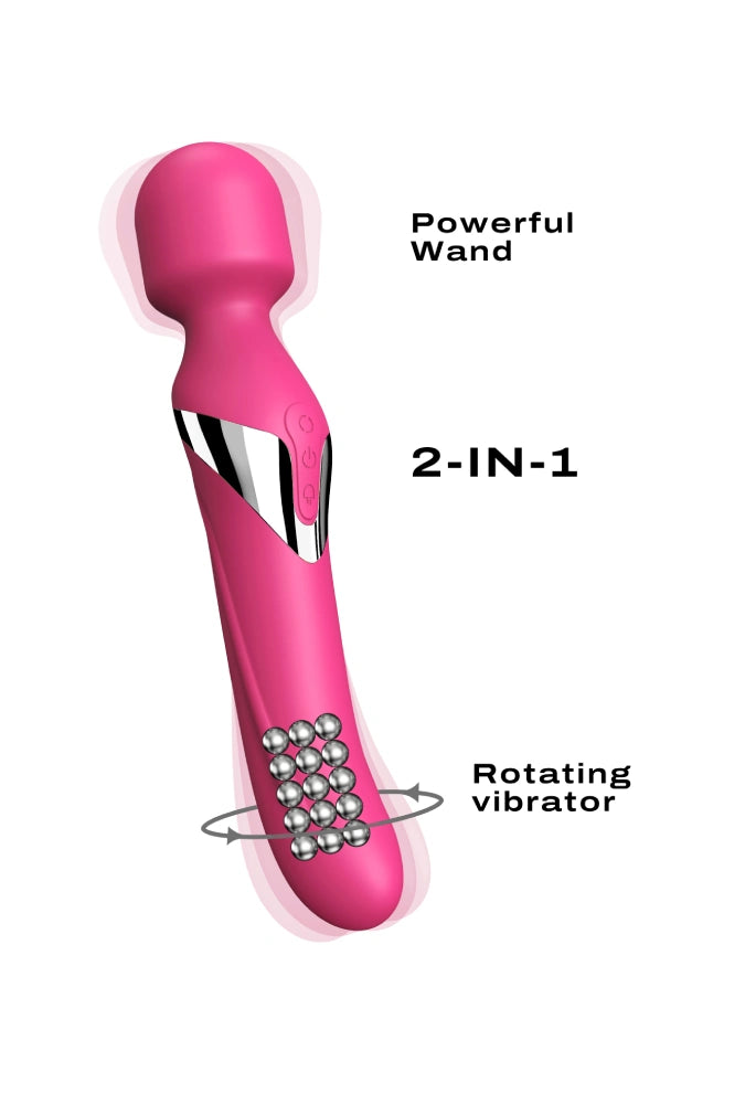 Wand vibromasseur - Dual Orgasms